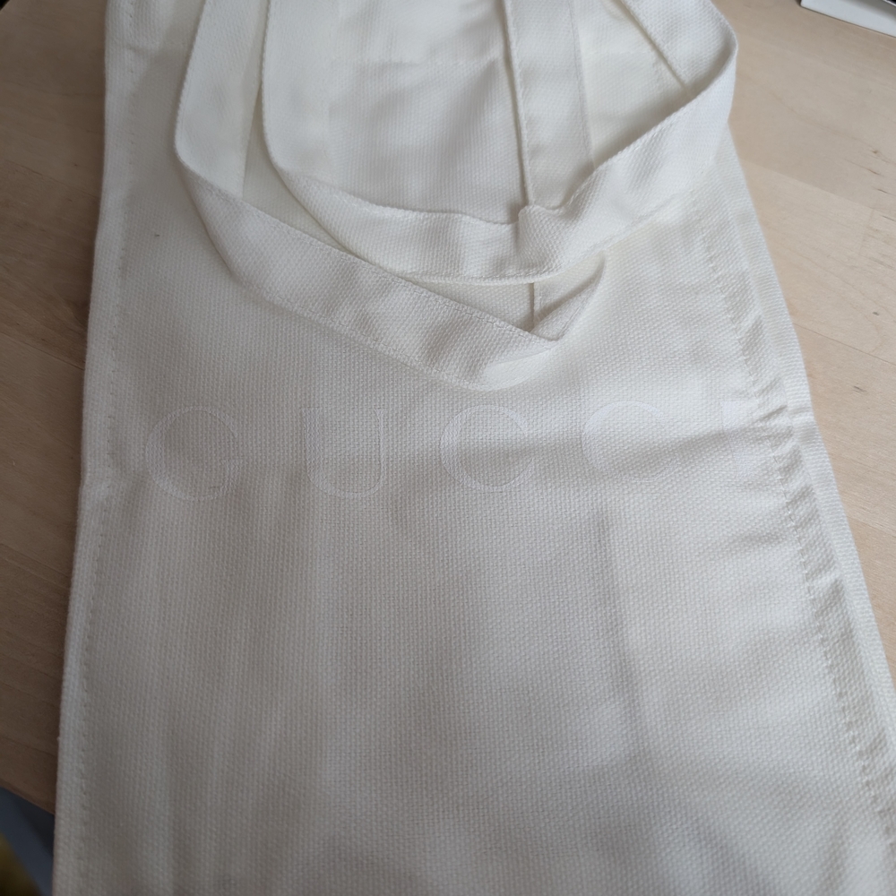Gucci White Tote Bag